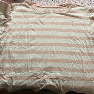 Free Assembly Plus Size Women’s Striped Tee